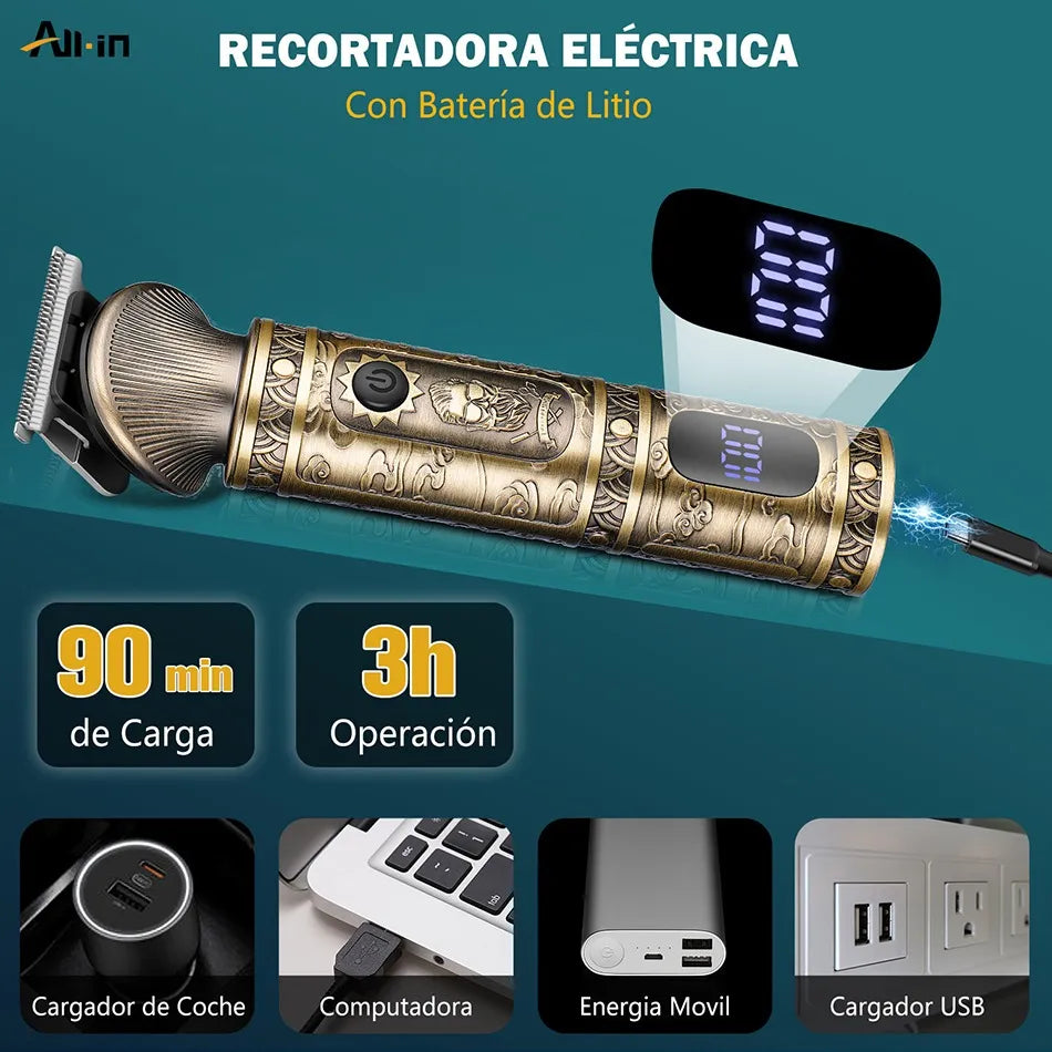 Corta Pelo Inalámbrica