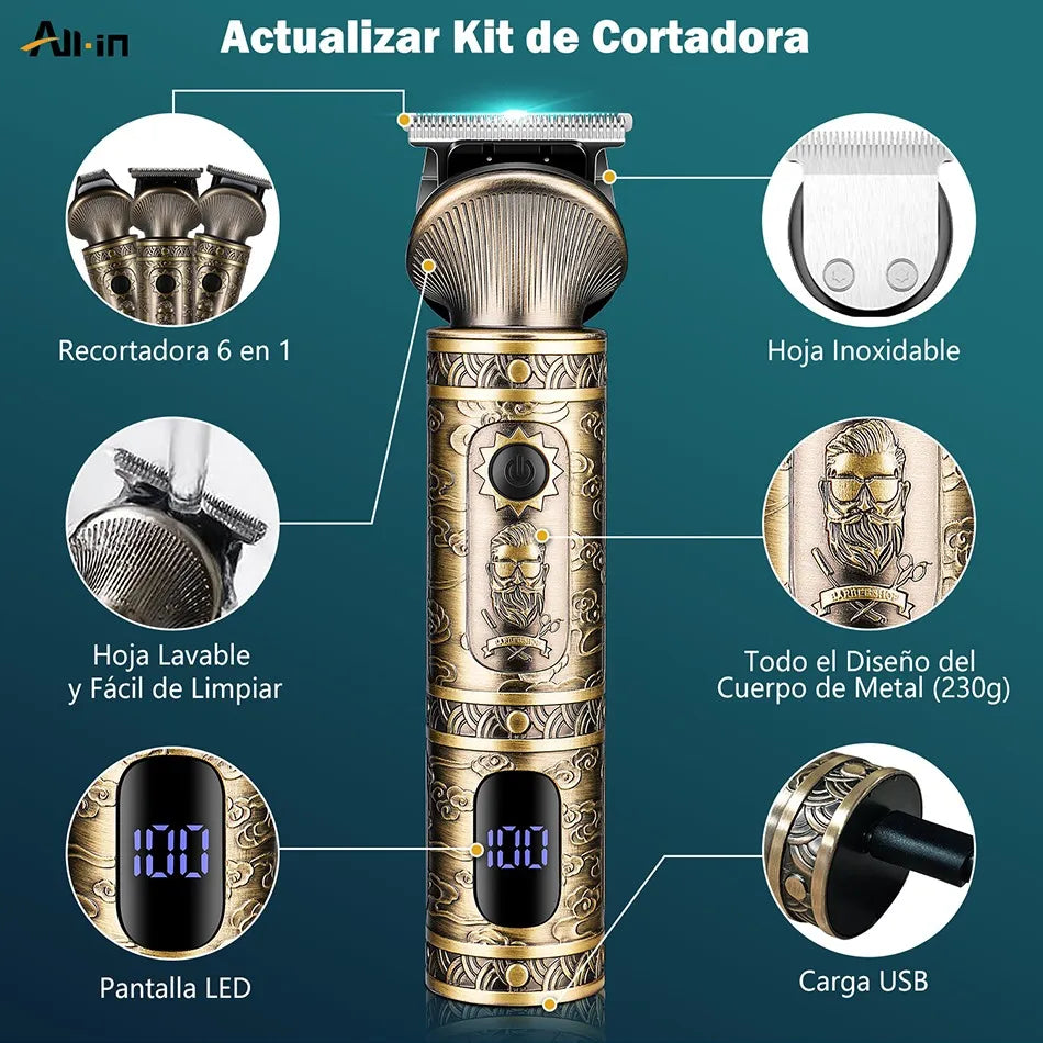 Corta Pelo Inalámbrica